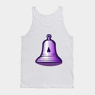 Bell Purple Shadow Silhouette Anime Style Collection No. 370 Tank Top